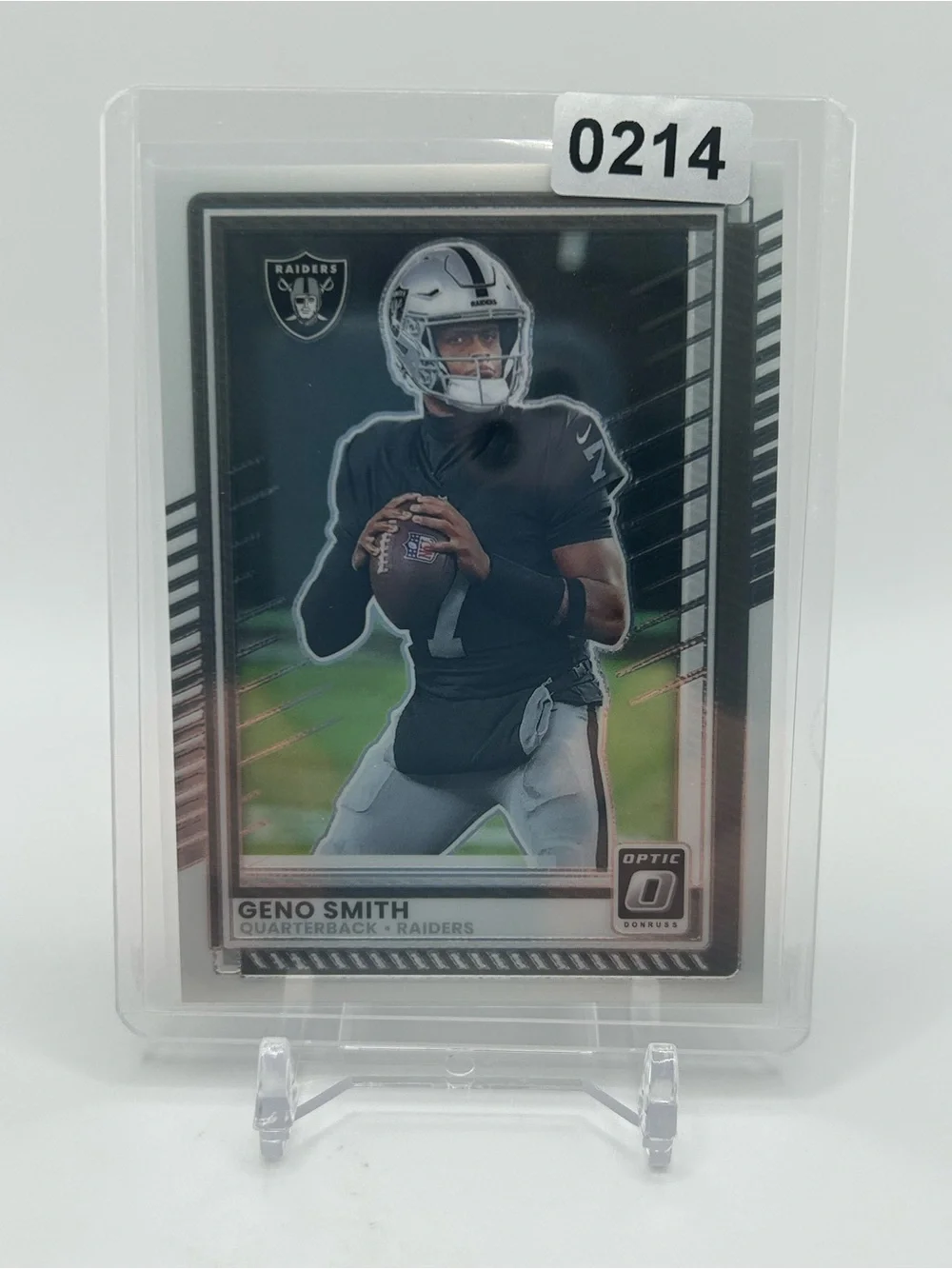 Geno Smith Las Vegas Raiders Football Trading Card 🏈